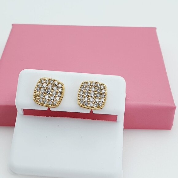 "925 Sterling Silver Cubic Zirconia Earrings, U19254613 - Picture 10 of 11